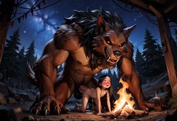 girl sex wolf [AI Generated]
