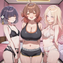 [AI Generated] 里御三家和学p