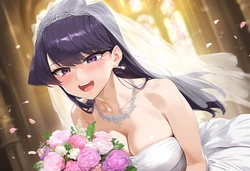 [LewdQueen] Weekend Party Queen:Komi Shouko // 古見硝子 (Patreon) [AI Generated]