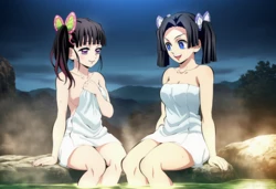 [Sira] Aoi & Kanao X Zenitsu / 葵＆カナヲ × 善逸 (Patreon) [AI Generated]