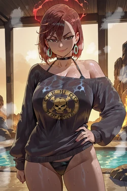 [LyuraiArt] Ayase Momo (Dandadan): Hot Springs | +80 Pics (Patreon) [AI Generated]
