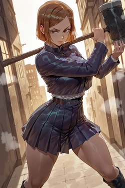 [LyuraiArt] Kugisaki Nobara (Jujutsu Kaisen): Thorny Rose | +80 Pics (Patreon) [AI Generated]