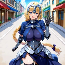 [LOVE VS BBC] Jeanne D'arc AFTER (191p) (Patreon) [AI Generated]