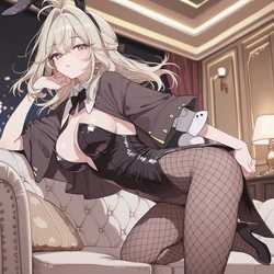 [AI Generated] 兔女郎露露卡