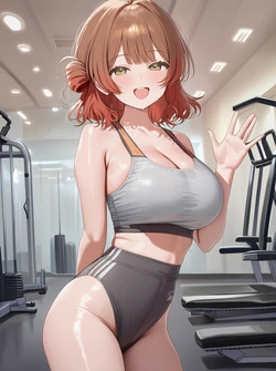 [AI Generated] 和佑芽健身