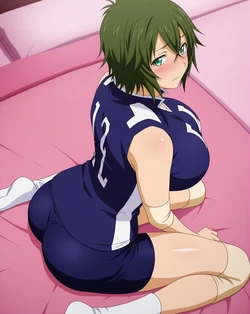[Naon / ナオン/Naon12] (140P) Kyocho volleyball uniform 許褚 [AI Generated]