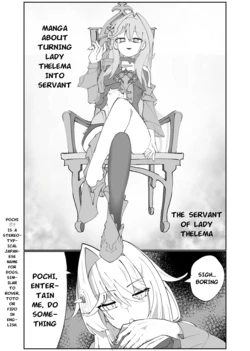 [Haian draw] Thelema-sama no Pochi ga Thelema-sama o Pochi ni Suru Manga | Manga about turning Lady Thelema into servant (Honkai Impact 3rd) [English]