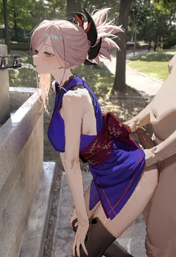 (pixiv warren) fate 宫本武藏 [AI 生成] [AI Generated]