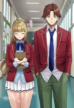 [Mikayori] Karuizawa Kei x Kiyotaka Ayanokouji (Patreon) [AI Generated]