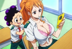 [Sira] Nami X Mineta / ナミ × 峰田実 (Patreon) [AI Generated]
