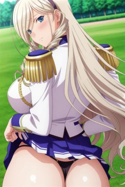 [Zerori@AI Illustrator] Celia Cumani Aintree 4 (Walkure Romanze) [AI Generated]