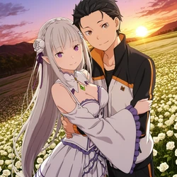[Carnal Bliss] Emilia X Subaru (Patreon) [AI Generated]