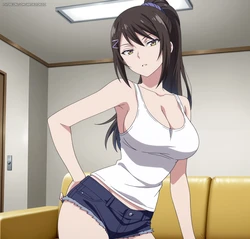 [artkoikoi] Sae Chabashira - Classroom of the Elite [AI Generated]