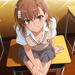 [Babtb] Misaka Mikoto (A Certain Scientific Railgun) [AI Generated]