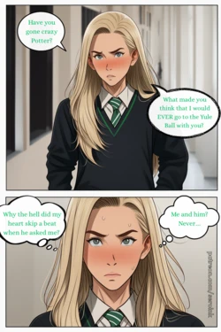 [SeroInk] Malfoy & Potter at the Yule Ball [Ongoing] [AI Generated]