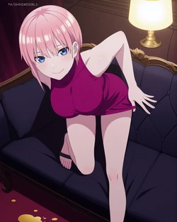 [18animegirls] (T2/T3/Animations/157p) Ichika Nakano (中野 一花)+ Fuutarou Uesugi (上杉 風太郎) | night & dress (Patreon) [AI Generated]