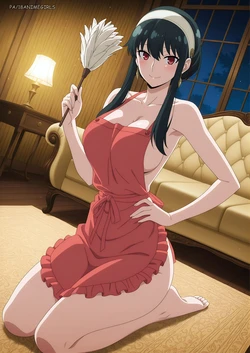 [18animegirls] (T2/T3/143P+4webp) Yor Forger (ヨル・フォージャー) + Loid Forger (Twilight) | Nude apron (Patreon) [AI Generated]