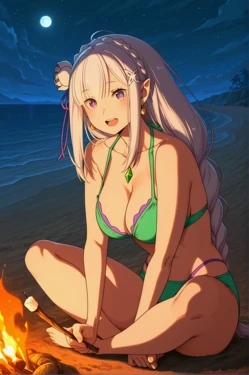 [SkirosAI] [Free] Emilia Image Set (Patreon) [AI Generated]
