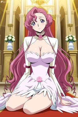 [Digital Waifu Gallery] Euphemia li Britannia - Code Geass [AI Generated]