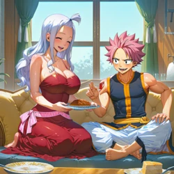 [DemonN] Mirajane x Natsu 171p (Patreon) [AI Generated]
