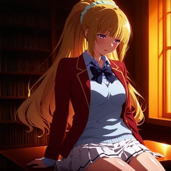 Hammiia] Karuizawa Kei - Library [AI Generated]