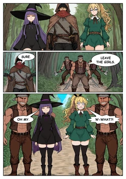 The Witch, Hunter, Vampire, and Mercenary's NTRS Party [AI ENGLISH TRANSLATION] [AI Generated]