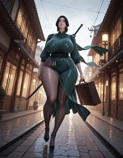 [Kikipig] 双剑侍女 / Twin-Sword Maiden / 双剣の侍女 [AI Generated]