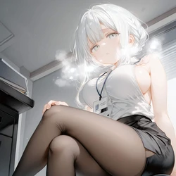 [ntaz] Kagari Office Lady [AI Generated]
