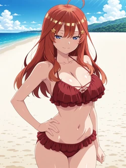 [artkaguya] Itsuki Nakano | 中野五月 | The Quintessential Quintuplets | 五等分の花嫁 168p (Patreon) [AI Generated]