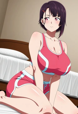 [AIChromaArt/JR] Shizuka Mikazuki | Zom 100: Bucket List of the Dead [AI Generated]
