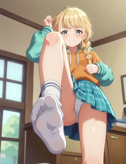 [アトリエくろてふ👣] footjob 旧作 Kotone Fujita (Gakuen Idolmaster / The Idolmaster Gakuen / Gakuen iM@S / Gakuen Idolm@ster) [164P] [AI Generated]