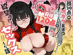 [しろみつ書房] 顔30点のオタク友達が実は身体120点で、友情なんてどうでもよくて欲望のままにセックスした話 [AI Generated]