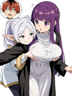TTSF Stark Possesses Frieren 550+ Image Story (Patreon) [AI Generated]