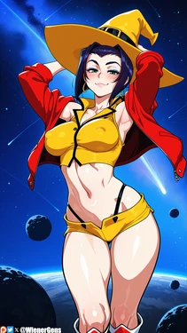 [WienerGens] Faye Valentine casts a space spell on you (Cowboy Bebop) [AI Generated]