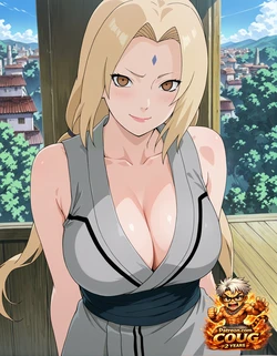 Tsunade Senju hentai | Naruto NSFW fan art [AI Generated]