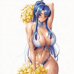 [batu_sindou] Female ninjas transform into cheerleaders [AI Generated]