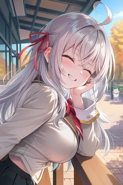 [Sachi] Mayonaka ni Alya-chan e Denwa shitara, Myou na Oto ga Kikoete Kita (Tokidoki Bosotto Russia-go de Dereru Tonari no Alya-san) [AI Generated]