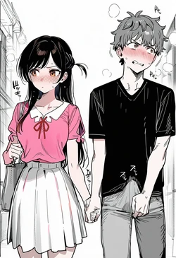 [Sachi] Tanomi o Kotowari Kirezu Chinpo o Kuwaete Shimatta Mizuhara wa, Tanin ni Mirarete... (Kanojo, Okarishimasu) [AI Generated]