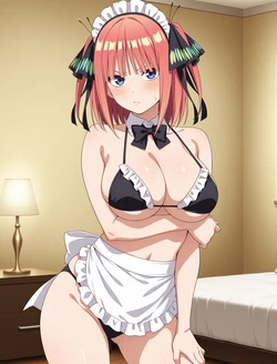 [Anipai] Nino Nakano - Quintessential Quintuplets [159 pics / Full Set] [AI Generated]