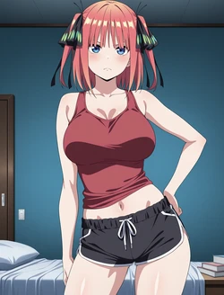 [Anipai] Nino Nakano - Quintessential Quintuplets [176 pics / Full Set] [AI Generated]