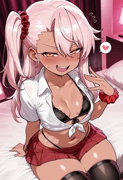 [Nankoai] Chloe Von Einzbern -Gyaru -Lovehotel -BBC -NTR (Fate) [AI Generated]
