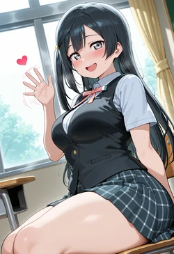 [Nankoai] Setsuna Yuki -Uniform -Sunset (Love Live! Nijigasaki High School Idol Club) [AI Generated]