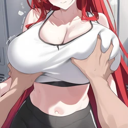 (Bluebird) Hindenburg sports bra [AI Generated]