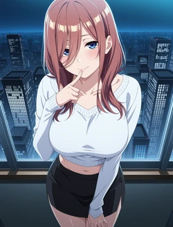 [ANIPAI] Miku Nakano - Quintessential Quintuplets [147 pics / Full Set] (Patreon) [AI Generated]