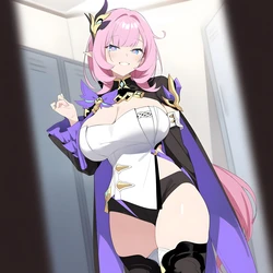 (Bluebird) Elysia changing room [AI Generated]