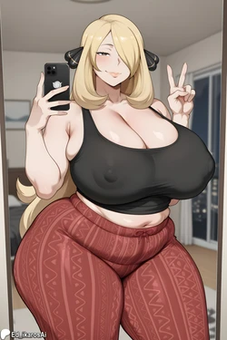 [Ed_Ikarosai] Cynthia x BBC [AI Generated]