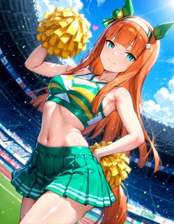 [umalewd] チアスズカ応援ご奉仕 [AI Generated]