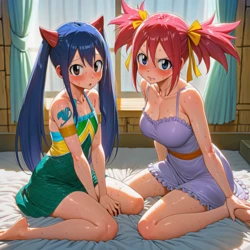 [DemonN] Sheria x Wendy 115p (Patreon) [AI Generated]