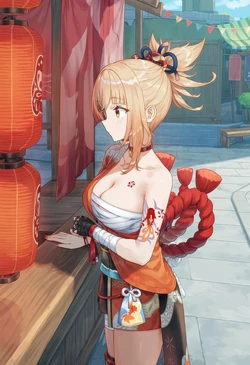 [Serain] NSFW | Yoimiya | Genshin Impact | 91p [AI Generated]