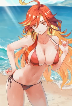 [Serain] NSFW | Mavuika | Genshin Impact | 264p [AI Generated]